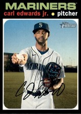 2020 Topps Heritage #619 Carl Edwards Jr