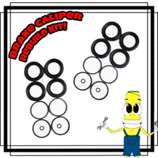 Front Disc Brake Caliper Rebuild Repair Kit for Hummer H3 2006-2010