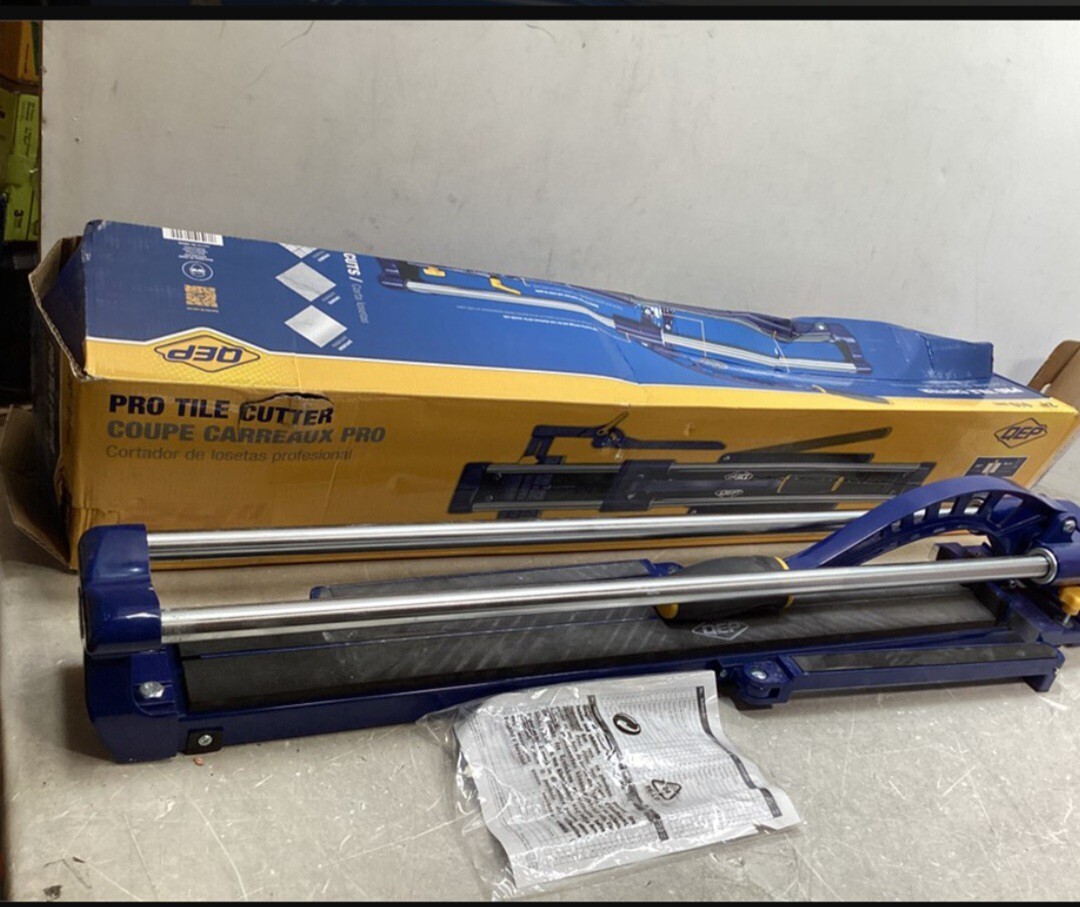 QEP 24 in. Slimline Professional Tile Cutter Slim, lightweight design