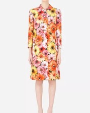 Dolce Gabbana Cady Coat Sz42 (us 6) Nwt