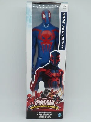 SPIDER-MAN 2099 MARVEL TITAN HERO FIGURINE PLASTIQUE 30 CM environ Hasbro - Photo 1/4