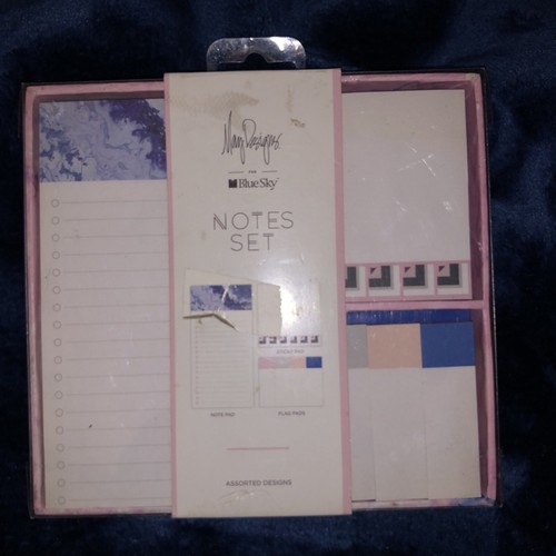 May Designs Blue Sky Notes Set Note Pad Flag Pads Sticky Blue Blush may-designs-blue-sky-notes-set-note-pad-flag-pads-sticky-blue-blush