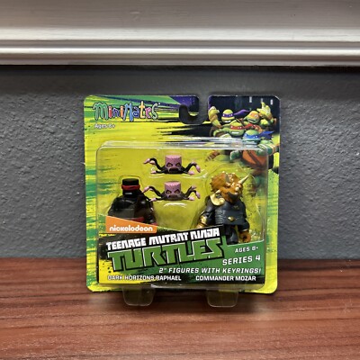 Teenage Mutant Ninja Turtles Minimates TMNT Dark Horizons Raphael/Comm. Mozar