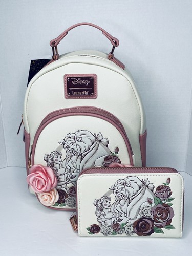 the Beast Floral Portrait Mini Backpack 