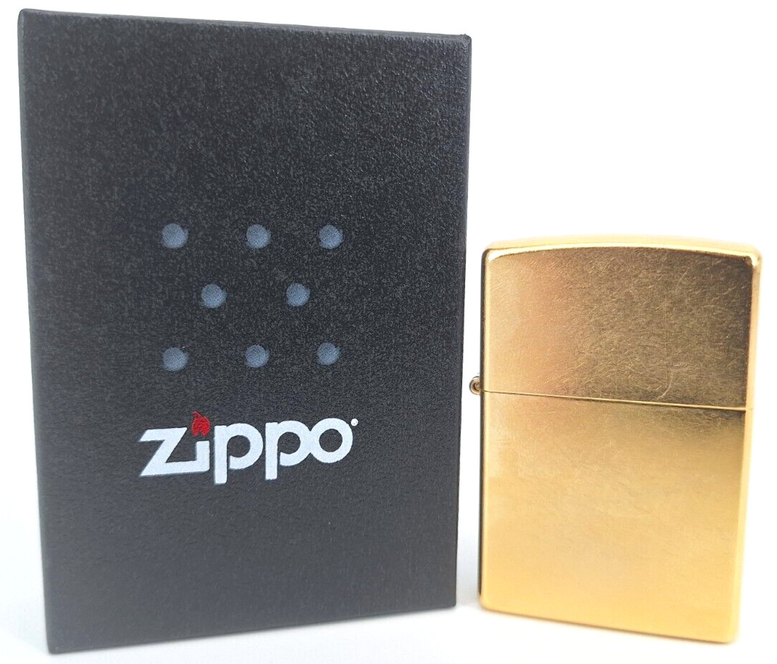 Zippo - Reg. Gold Dust Lighter - #207G