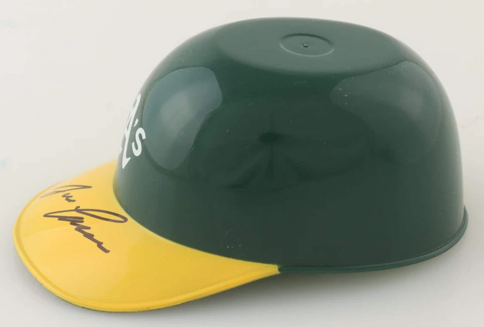 Jose Canseco Signed (Beckett) Athletics Micro Batting Helmet - Beckett Witnessed - Image 2 of 4