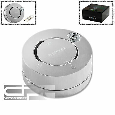 NRG STEERING WHEEL QUICK RELEASE ADAPTER GEN 2.0/2.5 SILVER 3.5