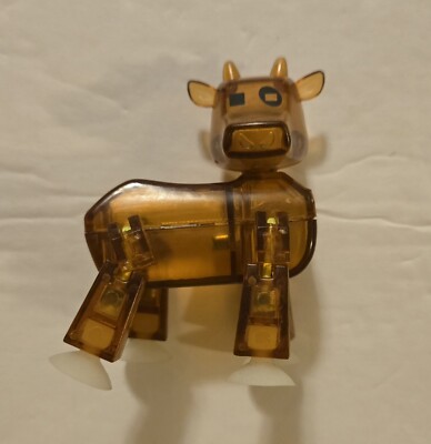 Stikbot Pets StikCow Brown Create Animate Cow Zing