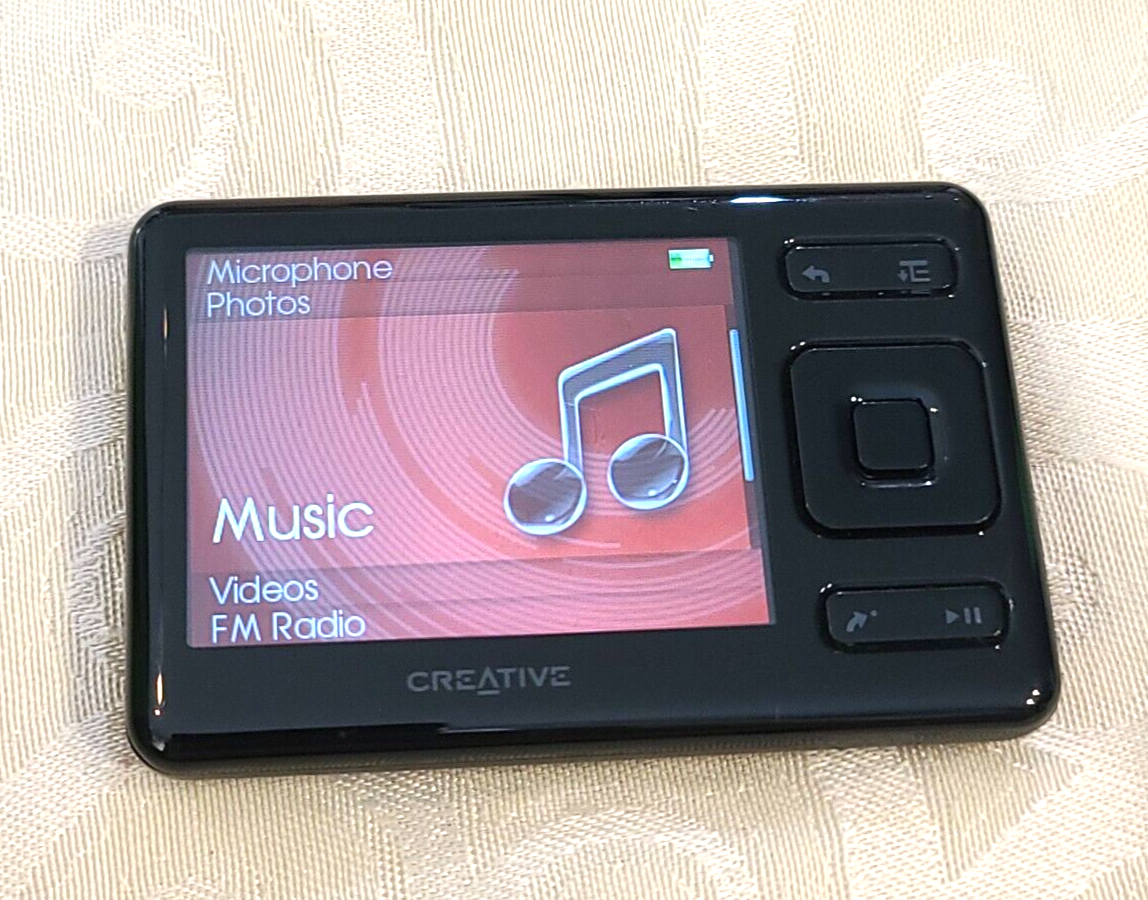 Creative ZEN Black (2 GB) Digital Media Player for sale online | eBay