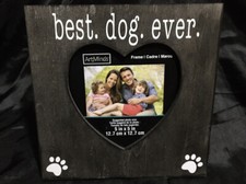 Personalized Pet Frame, Personalized Pet Picture Frame Gift, BEST DOG EVER   