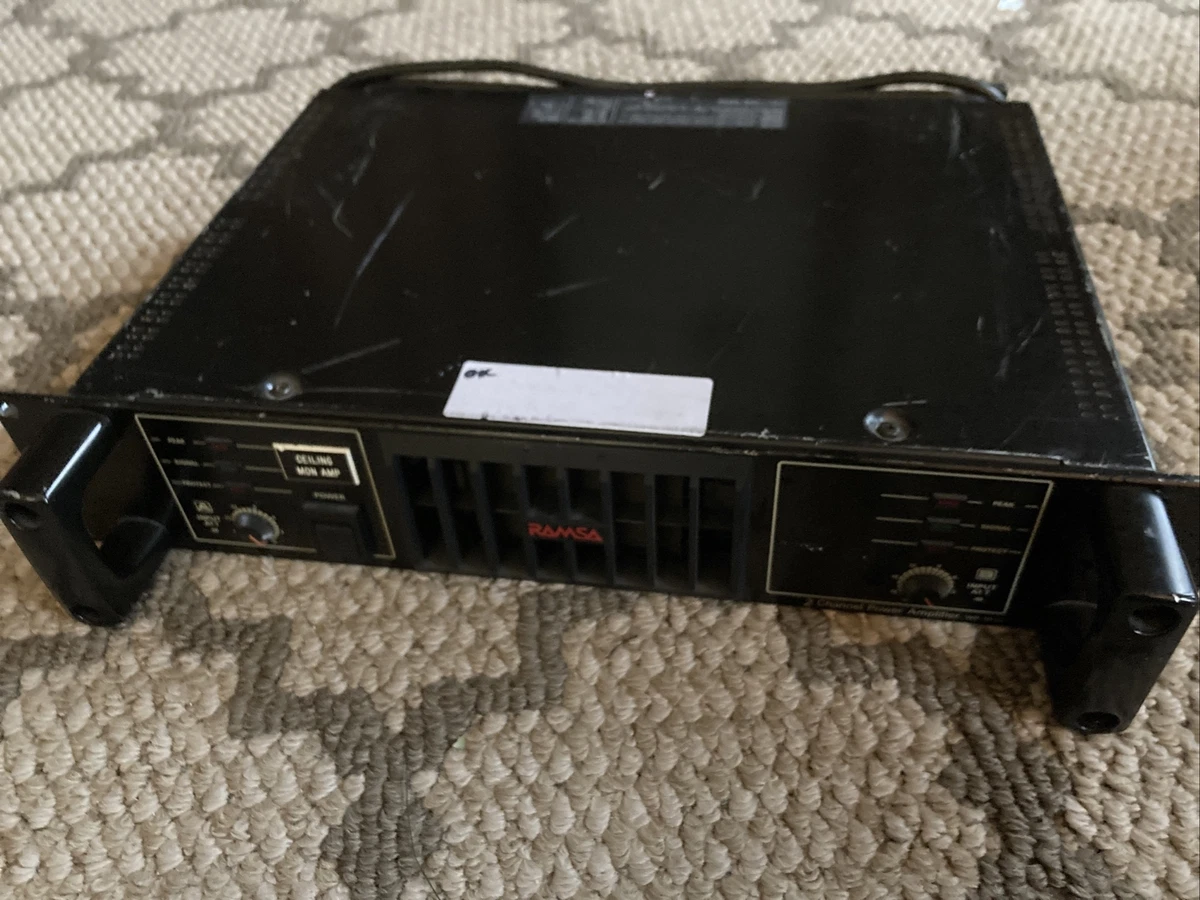 Ramsa Panasonic WP-9110 Power Amplifier