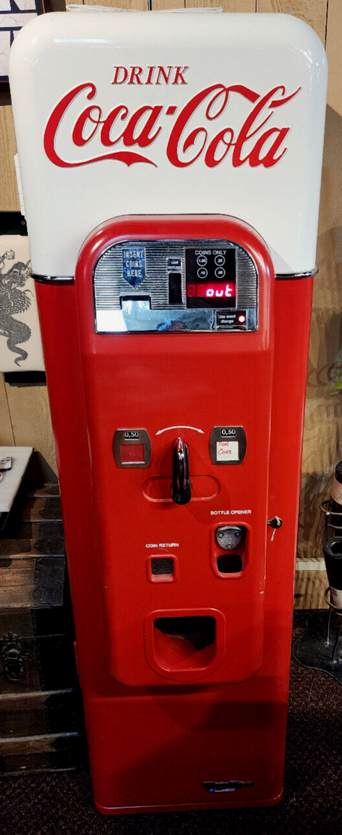 Wurlitzer COCA-COLA Soda Vending Machine W64 (Coke Vendo 44) THE
