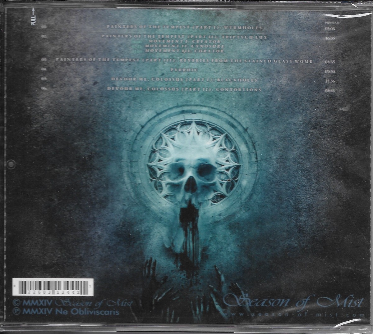 NE OBLIVISCARIS-CITADEL-CD-extreme-progressive-between the buried