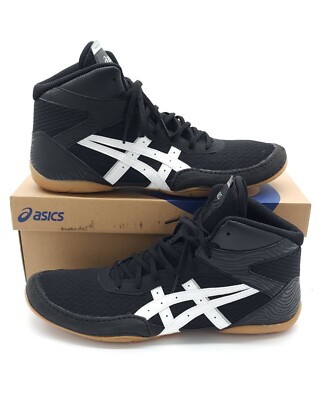 Asics Matflex Men's Wrestling Martial Art Shoes Size 12 Black New