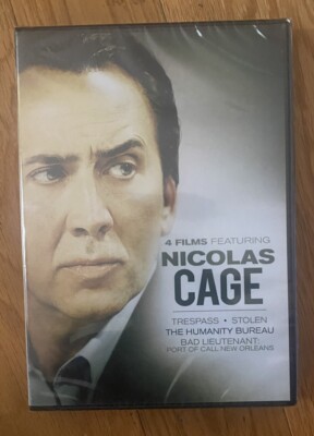 4 Films Featuring Nicholas Cage (DVD, 2021) NEW