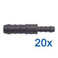 20 X You.S Schlauchverbinder Verbinder RGV Ø 10Mm 6Mm - Gerade Form - Reduzierer