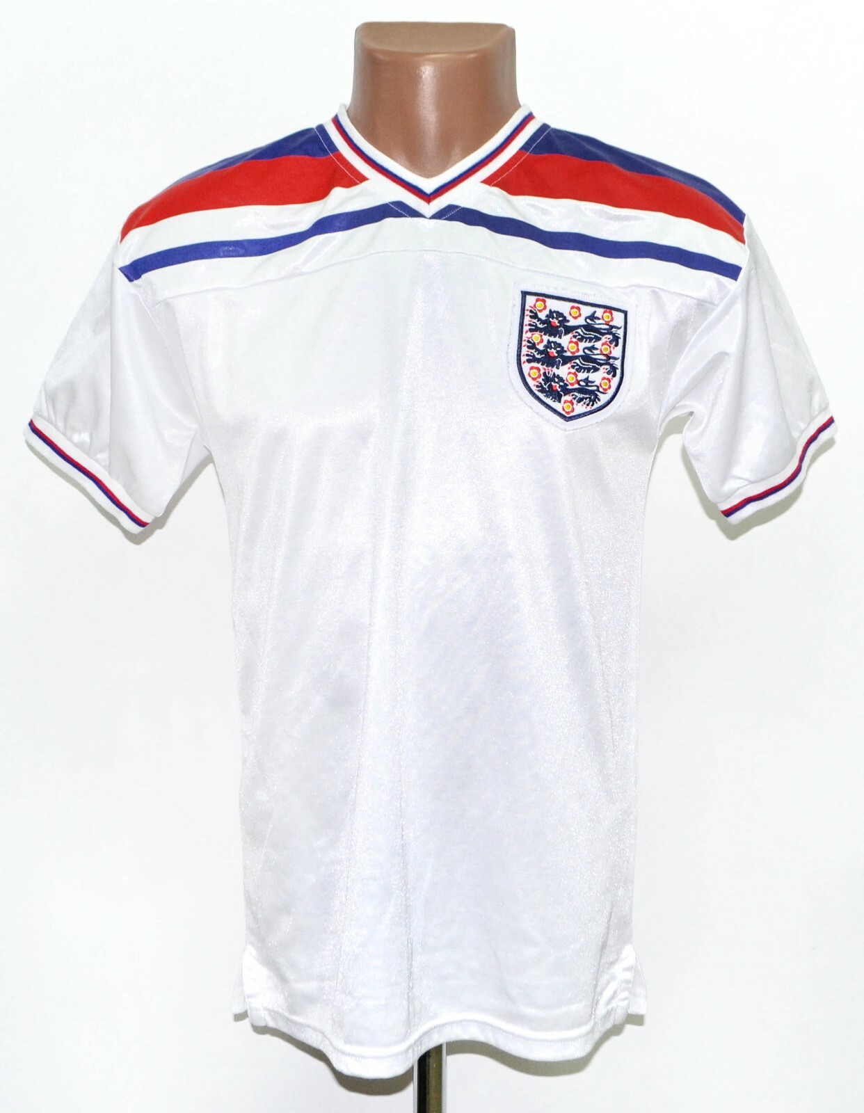 ENGLAND 1980 1983 HOME FOOTBALL SHIRT SCORE DRAW SIZE S ADULT RETRO