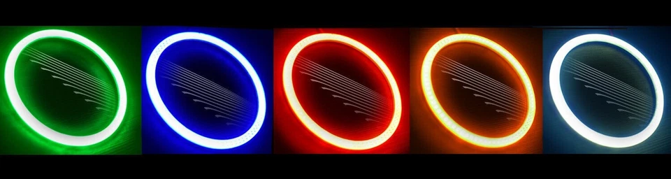 2005-2009 Oracle Ford MUSTANG Colorshift LED Scheinwerfer + Halo Set Mit / - Bild 2 von 4