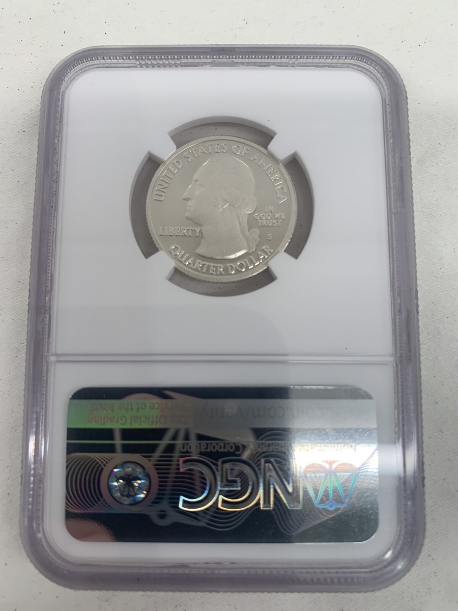 2013 S Great Basin NP Silver Quarter 25c NGC PF70 - Limited