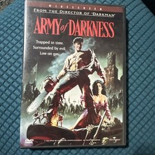 Army of Darkness DVD, 1998, Widescreen Bruce Campbell Sam Raimi 1992
