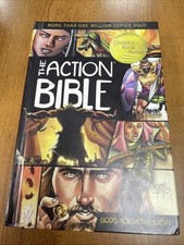 The Action Bible God's Redemptive Story Sergio Cariello Illustrator Hardcover
