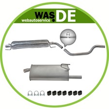 Auspuffanlage Auspuff Opel Meriva A Großraumlimousine (X03) 1.8 125 PS