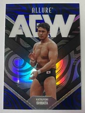 Katsuyori Shibata 2026 Upper Deck Allure AEW #33 Black And Blue /35