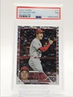 SHOHEI OHTANI 2023 TOPPS COLLECTOR'S BOX SILVER FOIL ANGELS PSA 7 Q0856