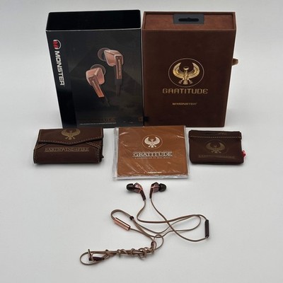 Monster Gratitude Earth Wind & Fire Headphones Limited Edition Rare