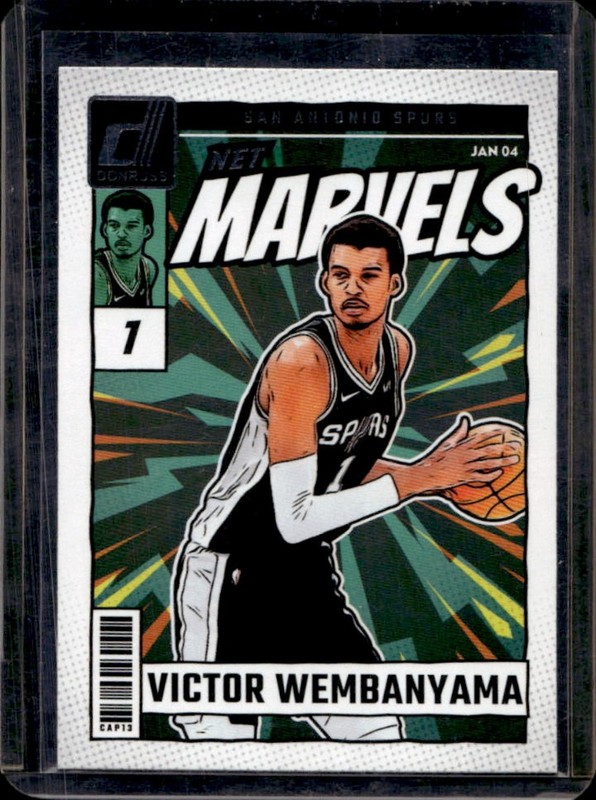 2024-25 Panini Donruss Victor Wembanyama Net Marvels #21 Spurs