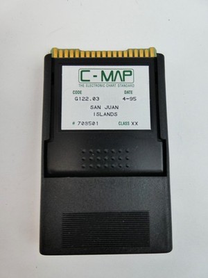 C-Map Marine Chart G122.03 San Juan Islands (WA State) 708501 Class XX 1995