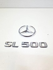 MERCEDES-BENZ SL R129 Emblem Heckklappe 5.00 Petrol 235kw 1997 31497773 MERCEDES-BENZ SL R129 Emblem Heckklappe 5.00 Petrol 235kw 1997 31497773