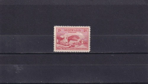 AUSTRALIA 1932 2d Sydney Harbour Bridge recess print SG 141. Mint Never Hinged