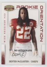 2010 Gridiron Gear Rookie Orientation Signatures 10/10 Dexter McCluster Auto 3c7