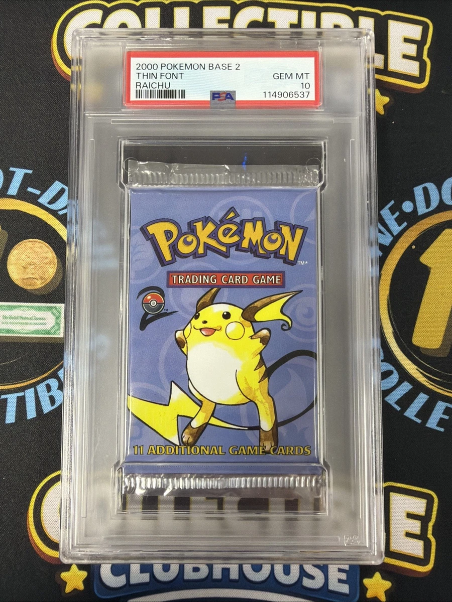 25+ Pokémon TCG Base Set 2 Sealed Collectible Card Game Packs for