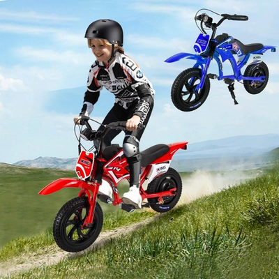 #ad Electric Off Road Motorcycle 200W Motor Metal Suspension Kid Teens Dirt Bike $199.00