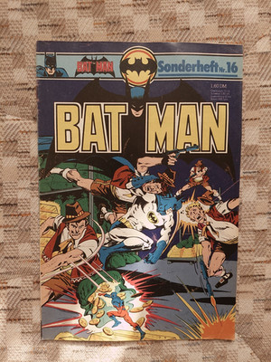 Batman Sonderheft 16- Ehapa Verlag -   MIT der Sammel-Ecke -  Zustand 1