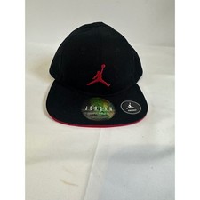 Jordan Infant Black Red Logo Adjustable Hat Cap Baby Toddler