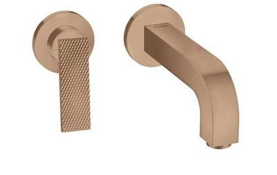 Hansgrohe basin mixer concealed Axor Citterio 39181310 Polished Red Gold
