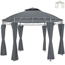 Pavillon Gartenpavillon rund