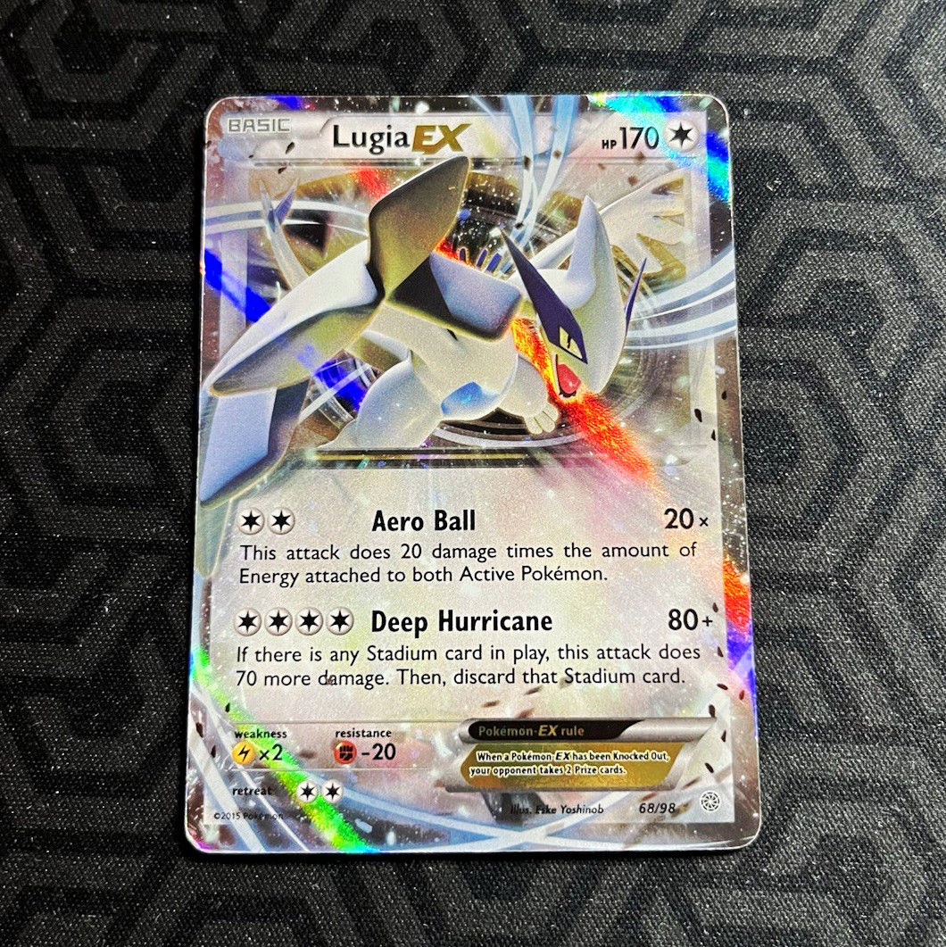 Lugia EX XY Ancient Origins Holo 68/98 Ultra Rare 170 HP English