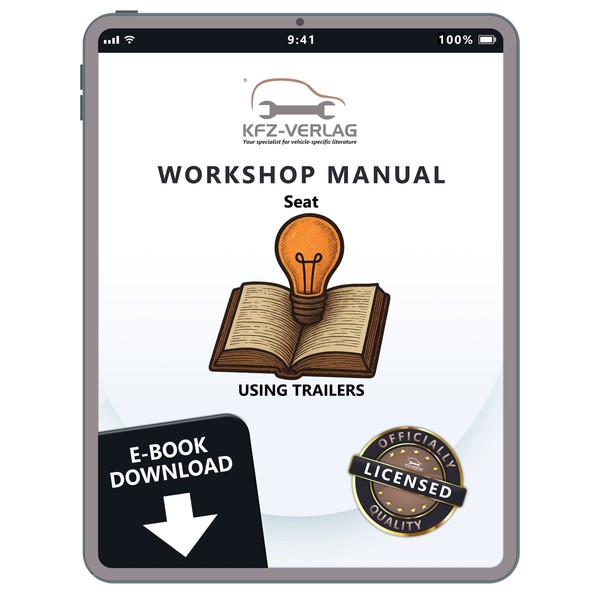 Seat Mii Type KF 2011-2019 Guide For Using Trailers repair Workshop Manual Pdf-image