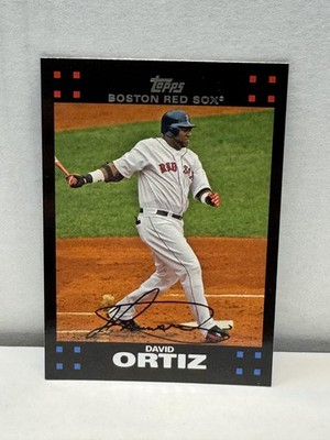 2007 Topps #360 David Ortiz Boston Red Sox | eBay