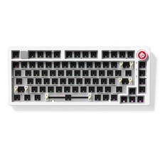 LEOBOG Hi75C Upgraded Wired Mechanical Keyboard Kit - White - New  Unused