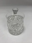 Vintage Waterford Crystal Lismore Jam Jelly Condiment Jar with Lid