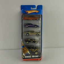 Hot Wheels General Motors 5 Pack 2008 New Sealed L9963