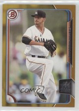 2015 Bowman Prospects Gold 12/50 Justin Nicolino #BP93 2f9