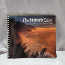 Vintage 1990 Kodak Desk Calendar The Water's Edge Nature Photograph Book AC-118S