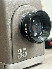 Vintage Minolta Mini 35 Slide Projector Chiyoda Kogaku Japan Working