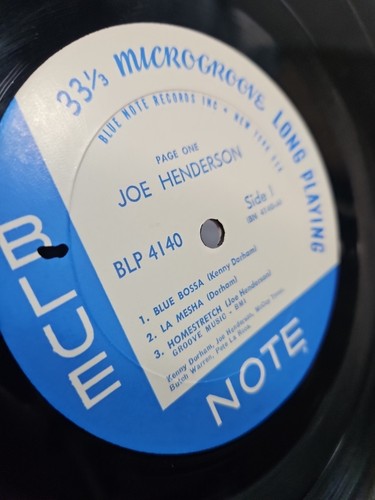Joe Henderson- Page One- Blue Note 4140- Vinyl- JAZZ- SEE DESCRIPTION - Picture 20 of 23